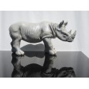 rhinocéros en  resine