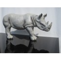 rhinocéros en  resine