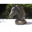 statue tête de cheval