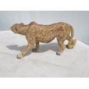 statue guépard
