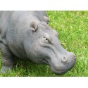  hippopotame en  resine