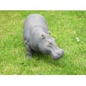  hippopotame en  resine