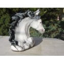 statue tête de cheval