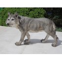 loup en résine