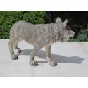 loup en résine