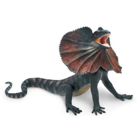 Lézard  à collerette  PVC