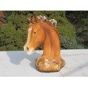 statue tête de cheval