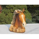 statue tête de cheval