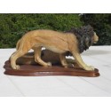 statue couple de lions