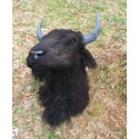 réplique tête bison taille réelle