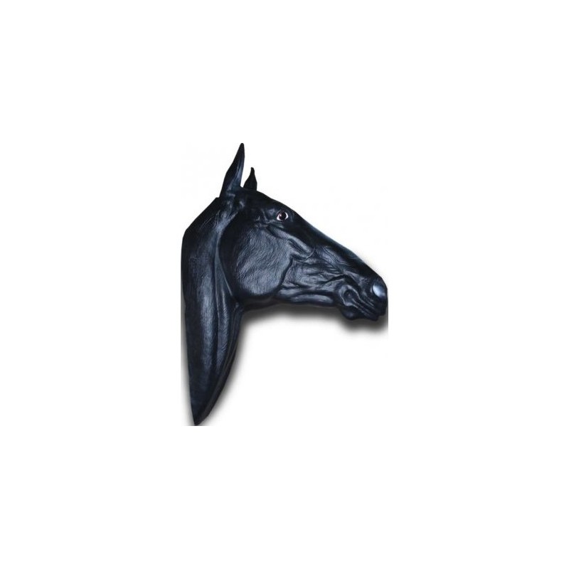 Trophée mural  tête de cheval taille réelle