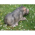 bébé hypoppotame en  resine