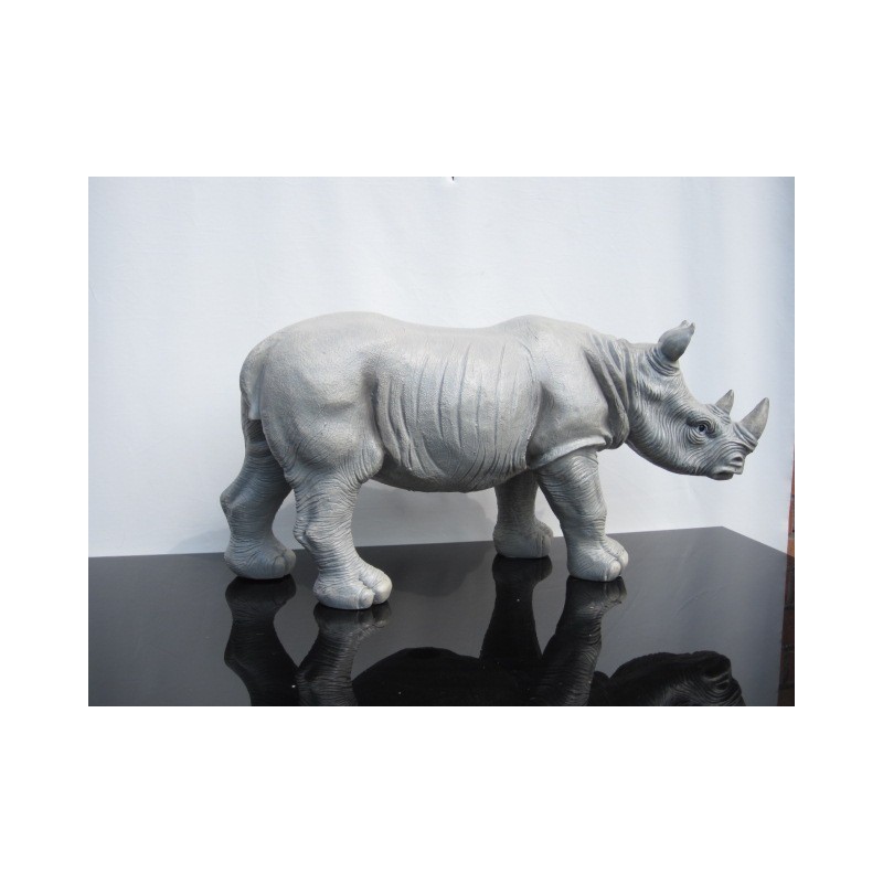 FIGURINE ANCIENNE BRITAINS Rhinocéros En Plomb Creux EUR