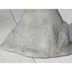 réplique petite corne de rhinocéros en plâtre