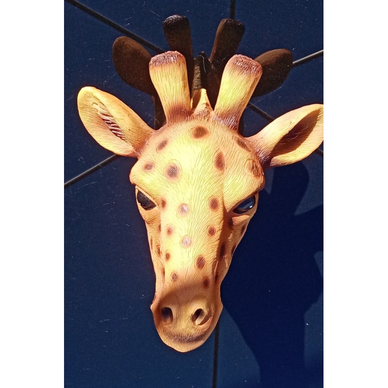 Réplique girafe en résine