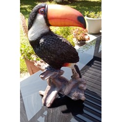 Réplique toucan résine
